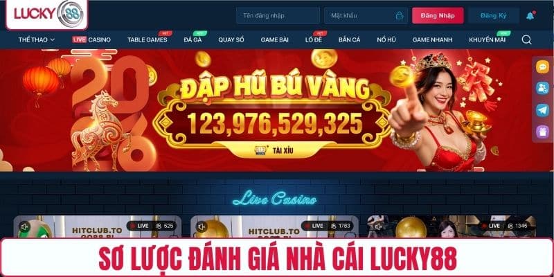 Sơ lược đánh giá nhà cái LUCKY88